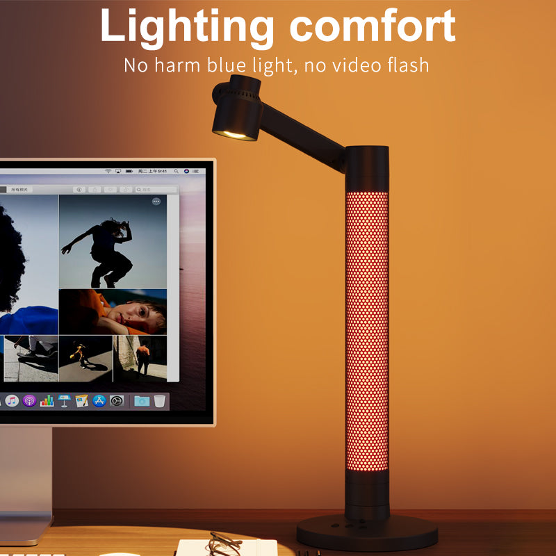 HFW-0022 2-in-1 RGB Rotatable Table Lamp App Control Student Eye-Caring Desk Lamp HFW-0022 2-in-1 RGB Rotatable Table Lamp App Control Student Eye-Caring Desk Lamp